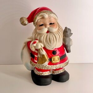 Vintage Santa Claus Coin Bank